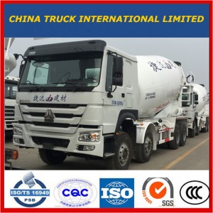 Caminhão diesel do misturador concreto do cimento resistente de HOWO 6 * 4 8m3